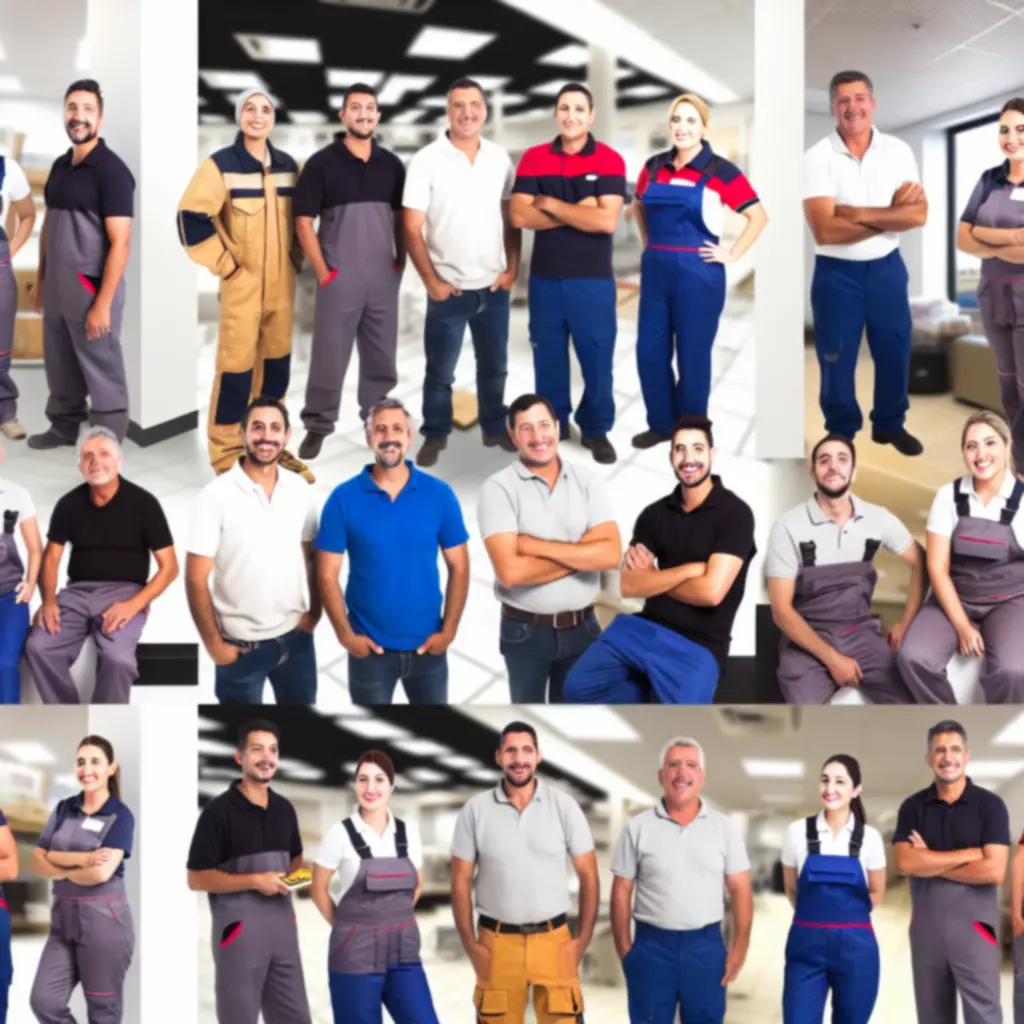 Specjaliści FAST FINISH odpowiedzialni za wykończenia podłóg, tapetowanie i ściany